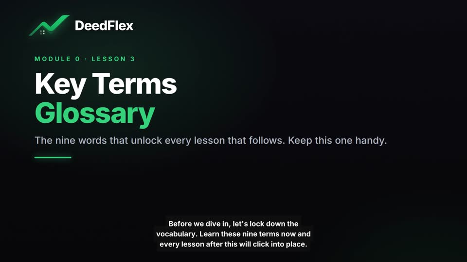 Key Terms Glossary — locked lesson